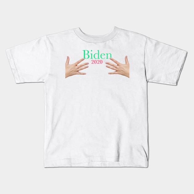 Jennifer aniston biden 2020 Kids T-Shirt by TshotDesign